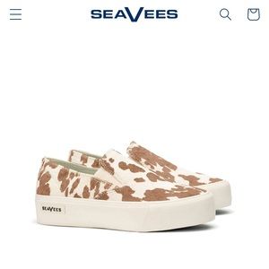 SeaVees Baja Platform Mulholland Rancho Cowhide Sneakers